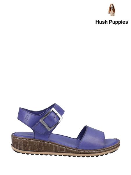 Hush Puppies Blue Ellie Sandals (F43365) | £80
