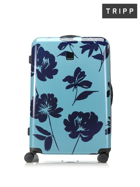 Tripp Blue Large Peony DW Suitcase 77cm (F43436) | £65