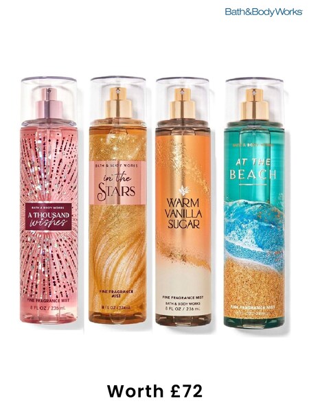 Bath & Body Works Mist Bundle (Worth £72) (F43463) | £40