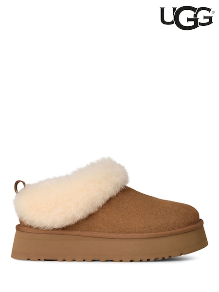 UGG Tan Brown Tazzelle Slippers (F43733) | £145