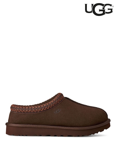 UGG Chocolate Brown Tasman II Slippers (F43735) | £115