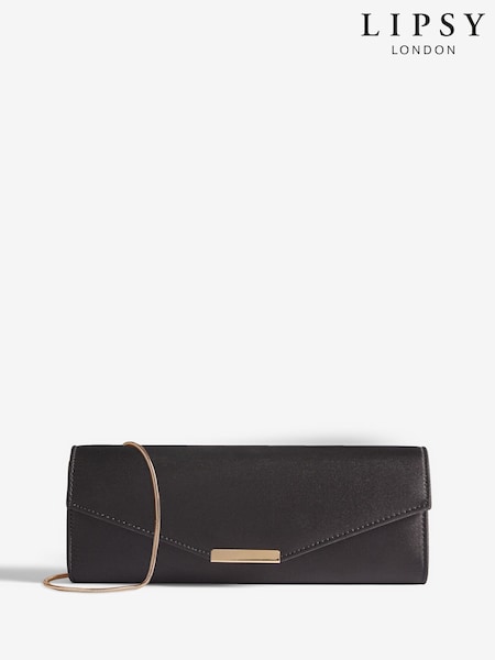 Lipsy Black Clutch Bag (F43762) | £22