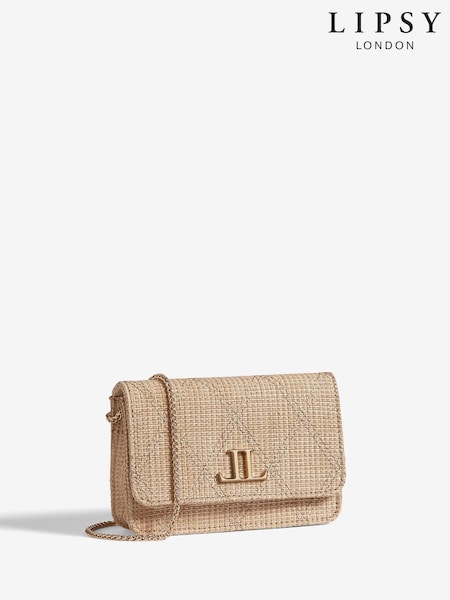 Lipsy Beige Mini Cross-Body Bag (F43777) | £25