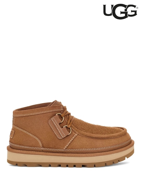 UGG Tan Brown Mens Hayden Moc Boots (F43805) | £140