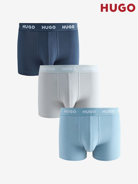 HUGO Blue Boxers 3 Pack (F44038) | £42