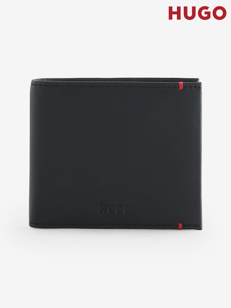 HUGO Black Bifold Wallet (F44096) | £89