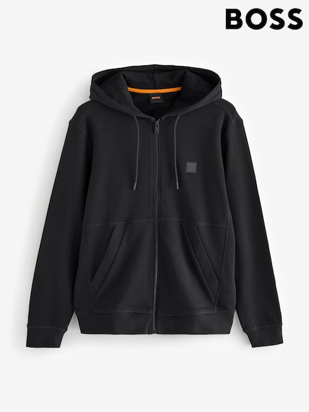 BOSS Black 100% Cotton Box Logo Hooded Sweatshirt (F44139) | £159