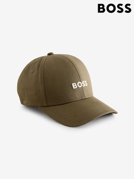 BOSS Green 100% Cotton Embroidered Logo Cap (F44178) | £39