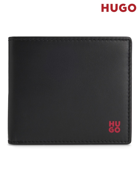 HUGO Black Coin Pocket Wallet (F44184) | £72