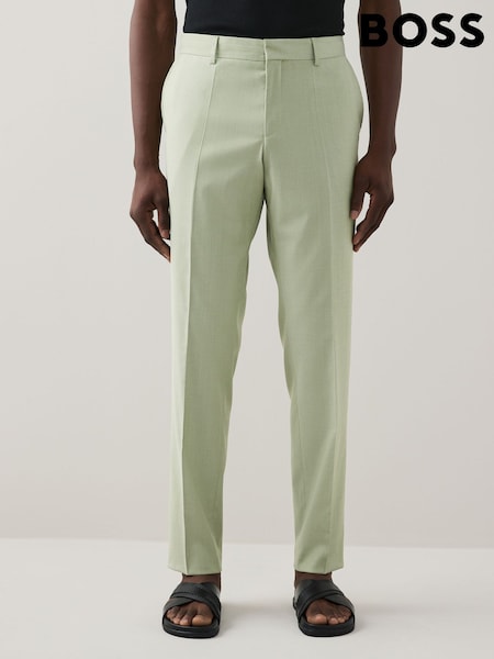 BOSS Green Genius Slim-Fit Suit Trousers (F44211) | £189