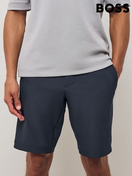 BOSS Blue Slim Fit Shorts (F44279) | £119