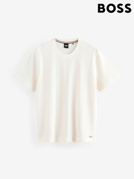 BOSS Natural Regular-Fit T-Shirt (F44305) | £59