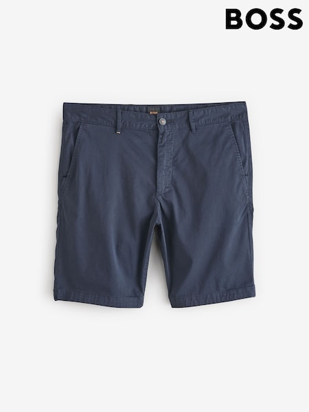 BOSS Blue Slim-Fit Chino Shorts (F44314) | £89