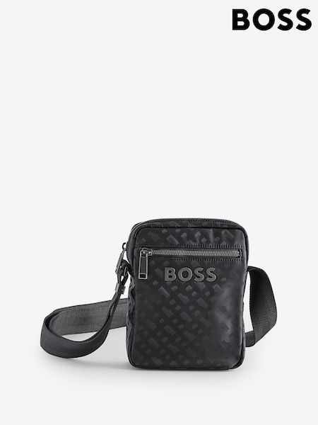 BOSS Black Logo Messenger Bag (F44391) | £99