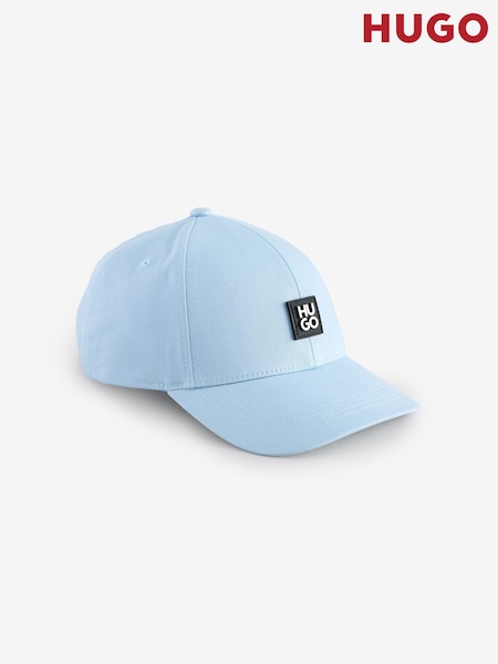 HUGO Blue Stacked Logo Cap (F44441) | £45