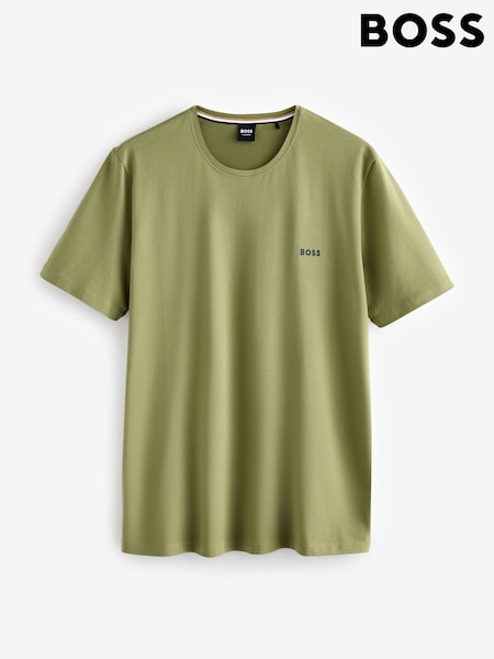 BOSS Green Regular Fit Stretch-Cotton T-Shirt (F44462) | £39