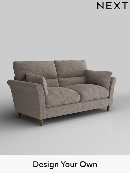 Chunky Chenille/Mink Brown Hartley Highback Relaxed Sit (F44648) | £1,325