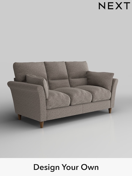 Chunky Chenille/Mink Brown Hartley Highback Relaxed Sit (F44648) | £1,325