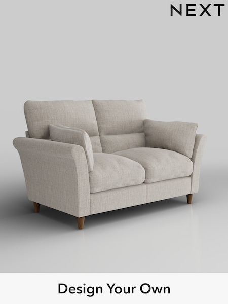 Chunky Weave/Dove Grey Hartley Highback Relaxed Sit (F44666) | £1,125