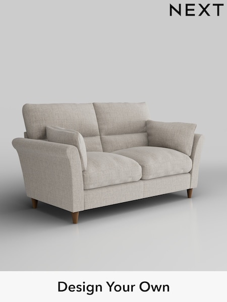 Chunky Weave/Dove Grey Hartley Highback Relaxed Sit (F44666) | £1,225