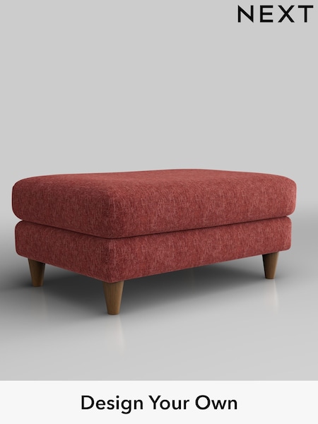 Cotswold Chenille/Dark Terracotta Orange Hartley Highback Relaxed Sit (F44685) | £425