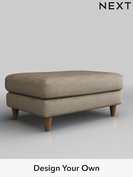 Monza Faux Leather Easy Clean/Mink Brown Hartley Highback Relaxed Sit (F44731) | £425
