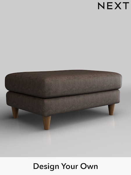 Monza Faux Leather Easy Clean/Peppercorn Brown Hartley Highback Relaxed Sit (F44732) | £425