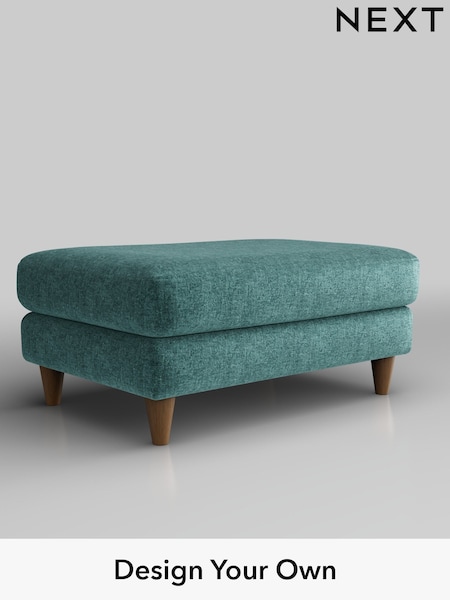 Plush Chenille/Dark Teal Green Hartley Highback Relaxed Sit (F44735) | £425