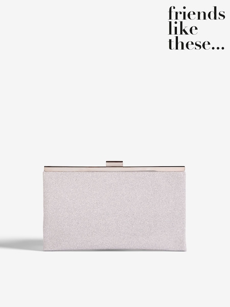 Friends Like These Silver Ocassion Clutch Bag (F44770) | £18