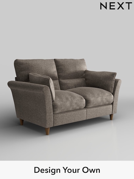 Plush Chenille/Mink Brown Hartley Highback Relaxed Sit (F44773) | £1,125
