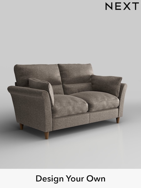 Plush Chenille/Mink Brown Hartley Highback Relaxed Sit (F44773) | £1,225