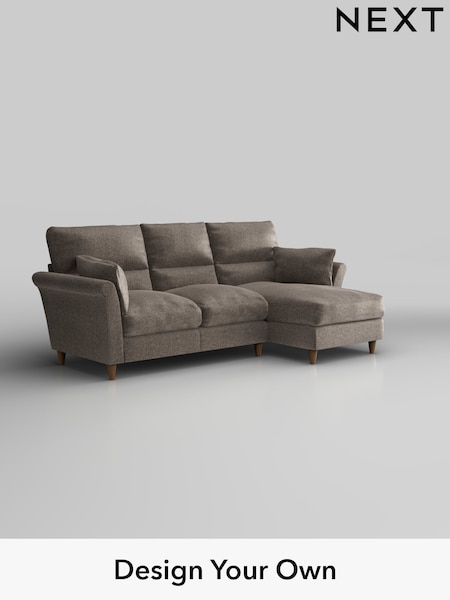 Plush Chenille/Mink Brown Hartley Highback Relaxed Sit (F44773) | £1,950