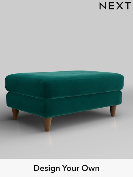 Plush Velvet Easy Clean/Juniper Green Hartley Highback Relaxed Sit (F44798) | £425