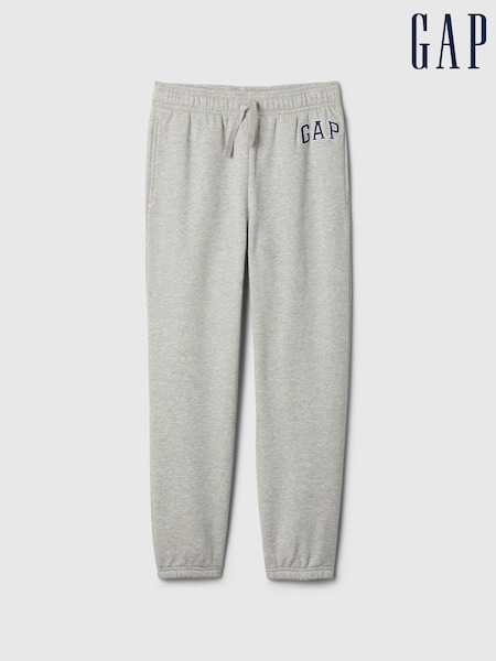 Gap Grey Logo Cuffed Joggers (4-13yrs) (F44851) | £18