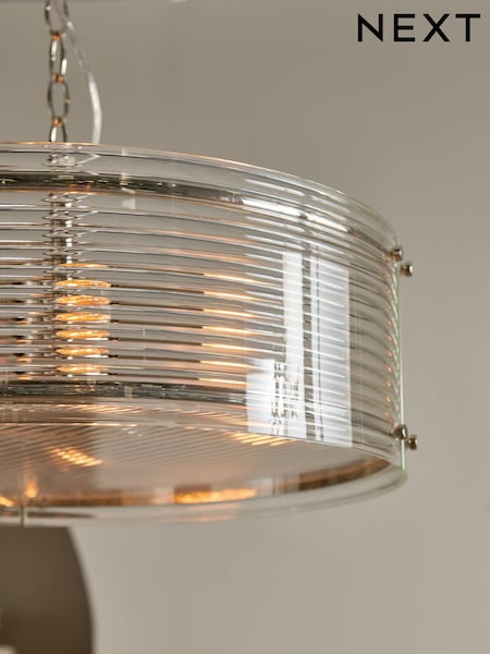 Clear Carlton Chandelier Side Spare Part for AR4079 is one glass side panel for the chandelier. (F44879) | £17