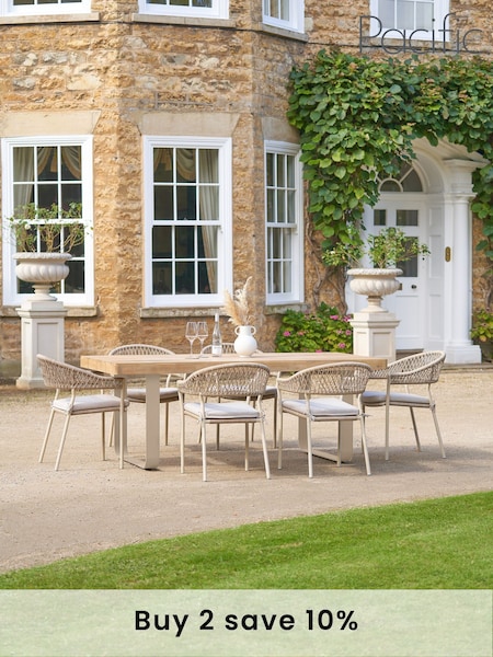 Pacific Latte Osaka Garden 6 Seater Dining Set (F44984) | £2,200