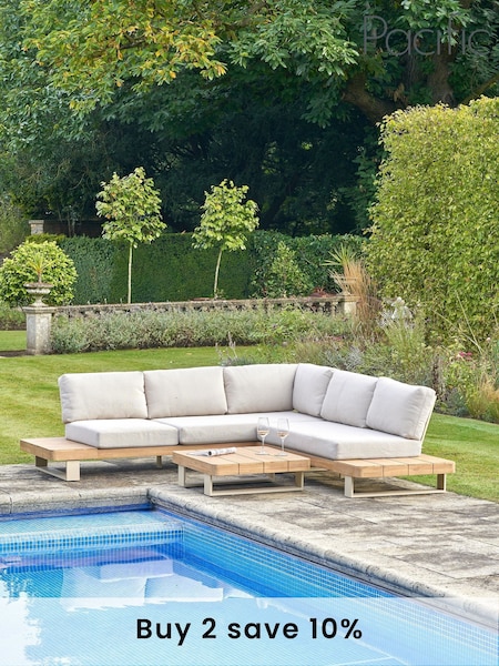 Pacific Latte Osaka Garden Corner Seating Set (F44992) | £1,565