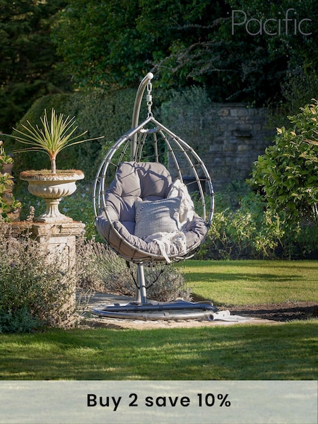Pacific Anthracite Blake Garden Hanging Chair (F45010) | £360