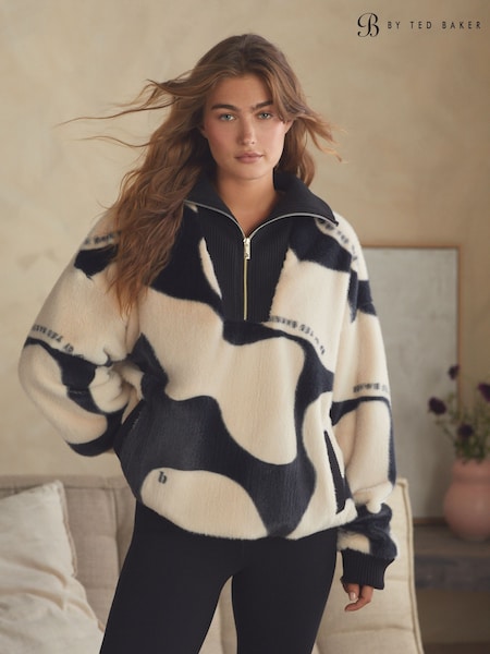 B by Ted Baker Borg Zip Up Fleece (F45113) | £58