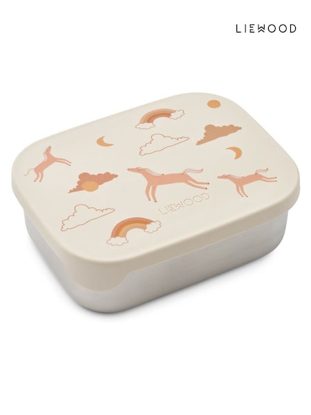 Liewood Pink Arthur Printed Lunchbox (F45393) | £29