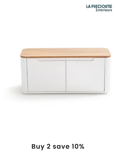 La Redoute Intérieurs White Stolico 2-Door Shoe Storage Bench (F45401) | £265