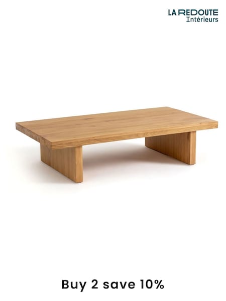 La Redoute Intérieurs Oak Vova 150cm Solid Coffee Table (F45419) | £560