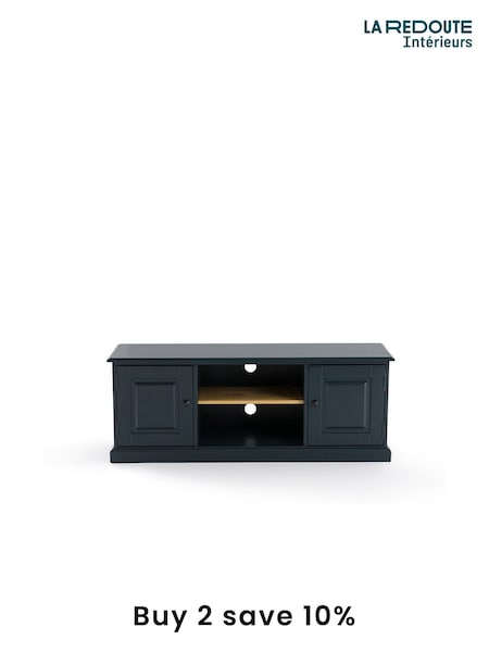 La Redoute Intérieurs Charcoal Poiret Painted Solid Pine TV Unit (F45461) | £285