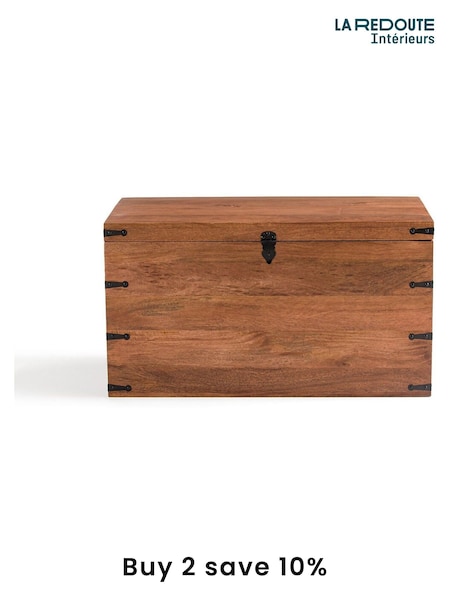 La Redoute Intérieurs Brown Mang Solid Mango Wood XL Trunk (F45464) | £380