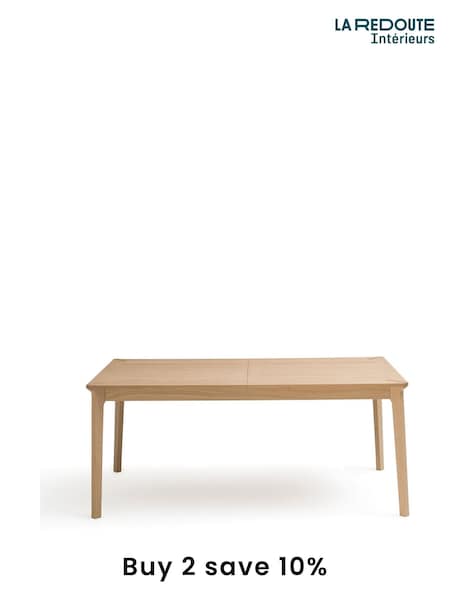 La Redoute Intérieurs Oak Pully Extendable 6 to 10 Seater Dining Table (F45488) | £1,050