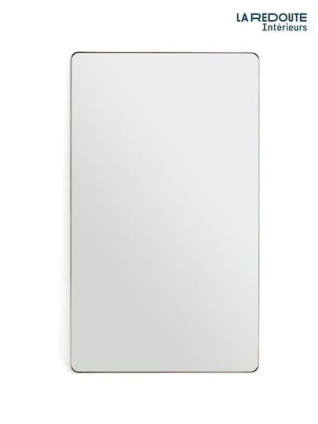 La Redoute Intérieurs Brass Iodus 100 x 70cm Rectangular Metal Mirror (F45492) | £400