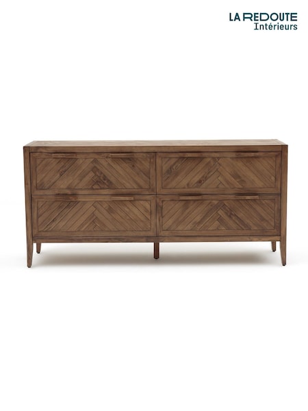 La Redoute Intérieurs Wax Pine Nottingham Solid Pine 4-Drawer Chest (F45496) | £710