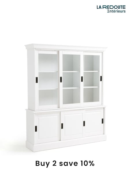 La Redoute Intérieurs White Solid Pine Sideboard Unit (F45511) | £975