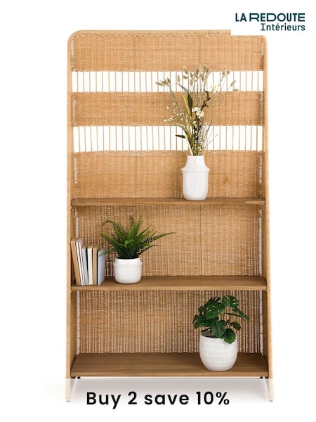 La Redoute Intérieurs Natural Tressa Woven Wicker Room Divider (F45522) | £490