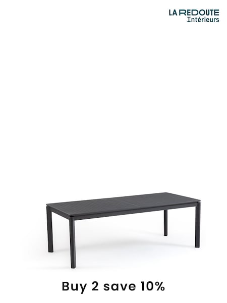 La Redoute Intérieurs Charcoal Tuha Aluminium Garden Table (F45539) | £900